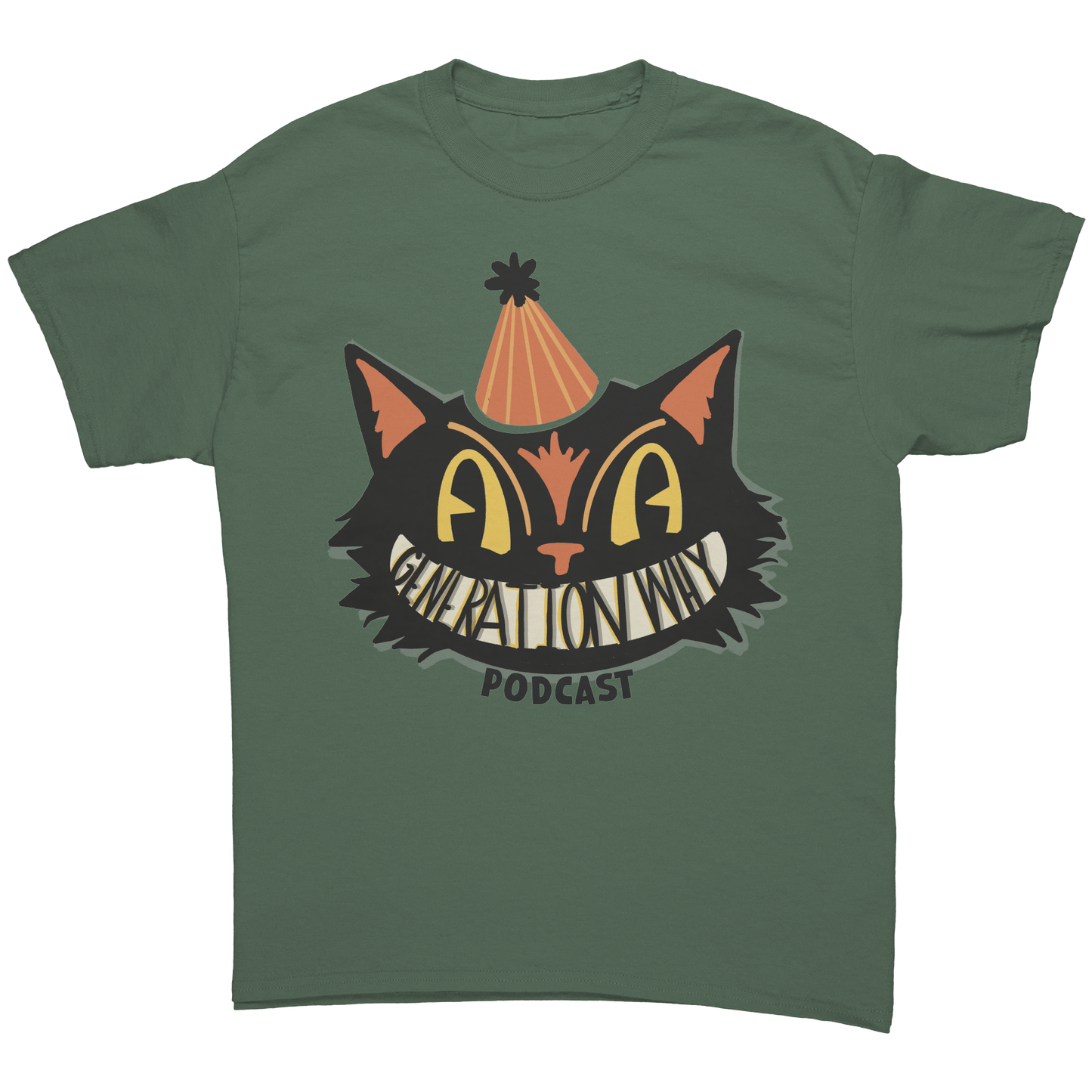 2025_Halloween_Unisex_Tshirt_Military_Green_Front_Mockup.png