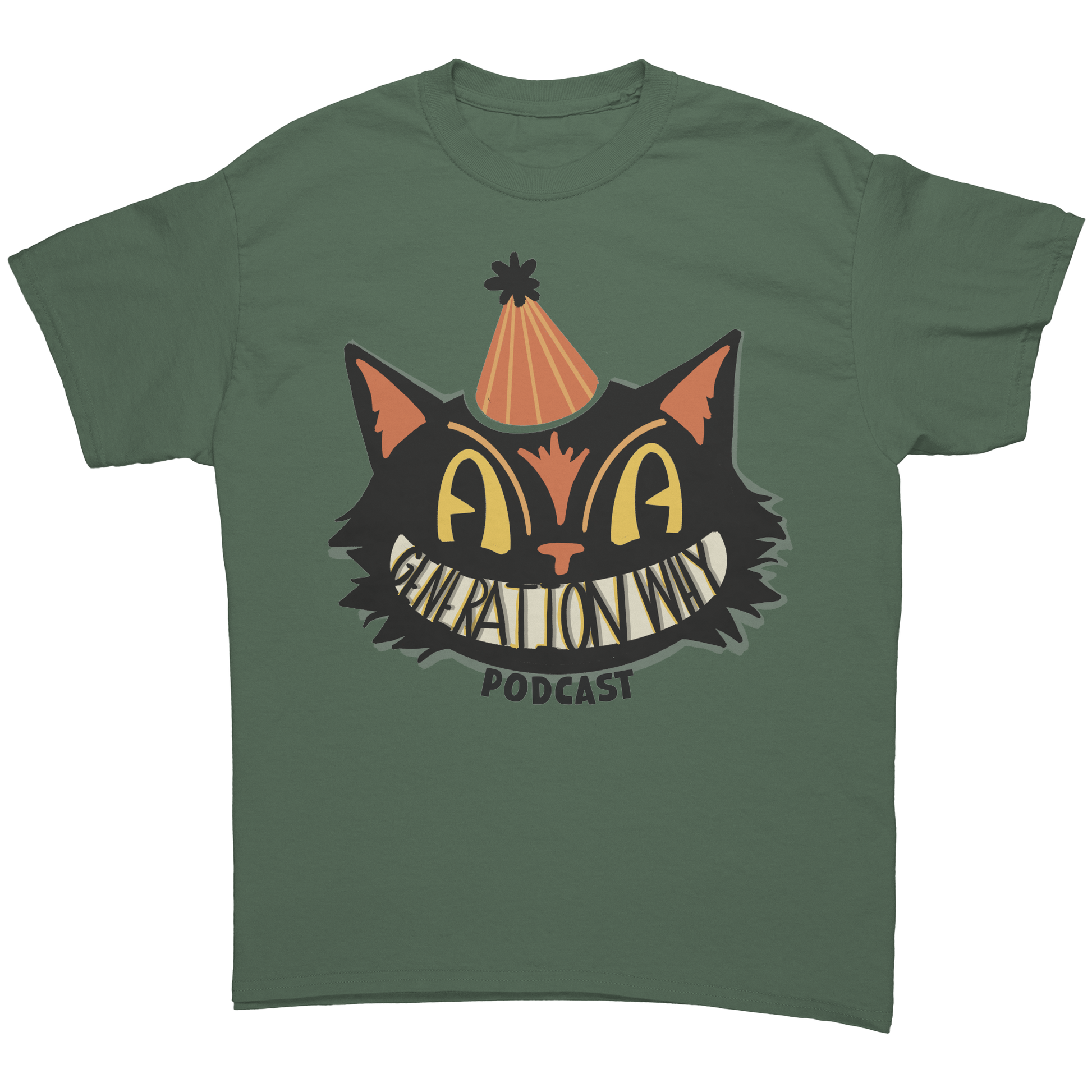 2025_Halloween_Unisex_Tshirt_Military_Green_Front_Mockup.png