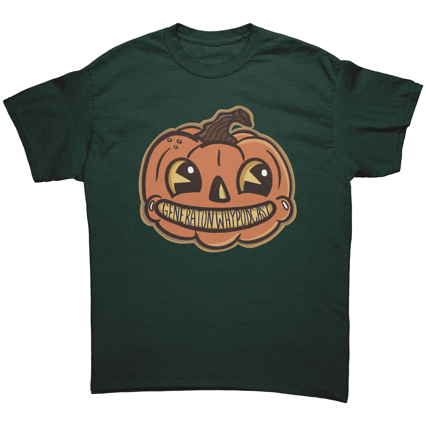 Limited_Halloween_Pumpkin_Unisex_Tee_Forest_Green_Mockup.png_16105940