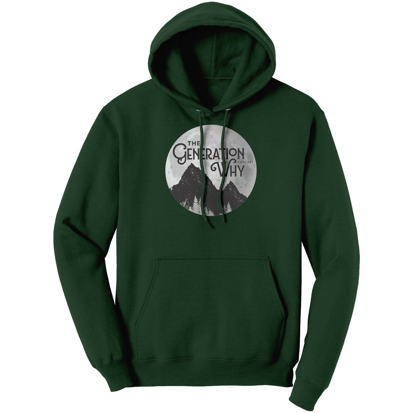 Moon Logo Pullover Hoodie
