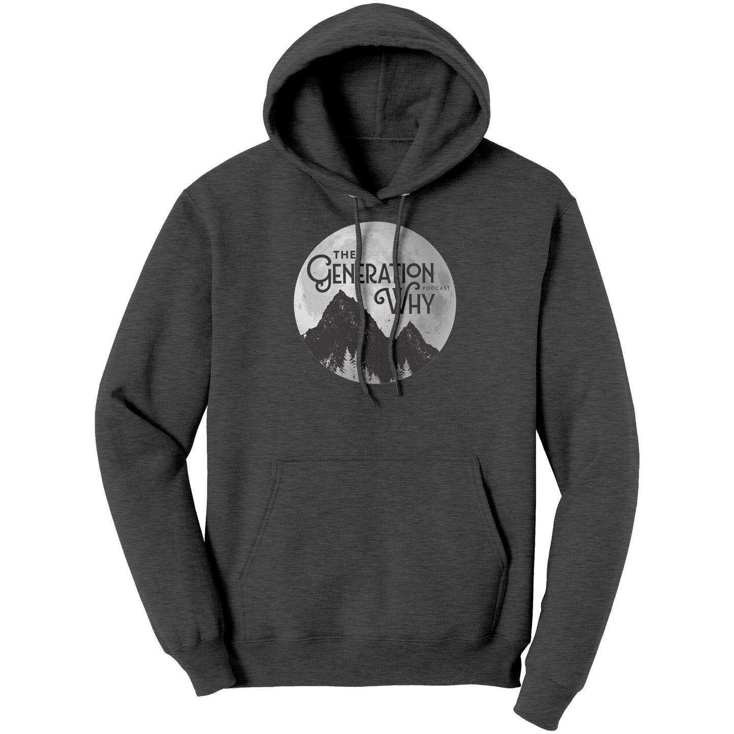 Moon Logo Pullover Hoodie