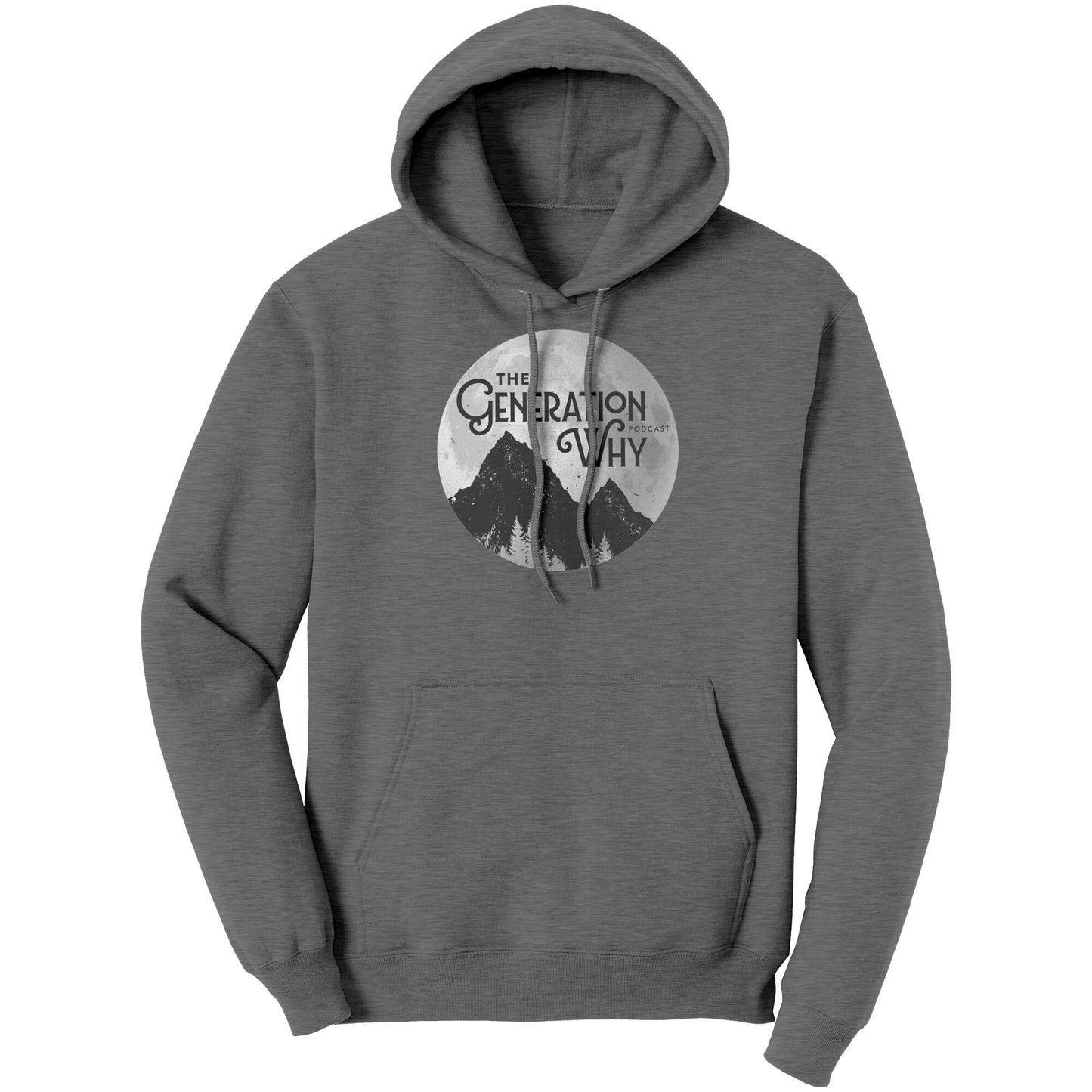 Moon Logo Pullover Hoodie