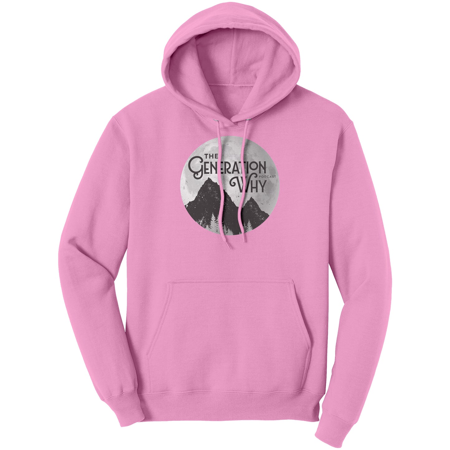 Moon Logo Pullover Hoodie