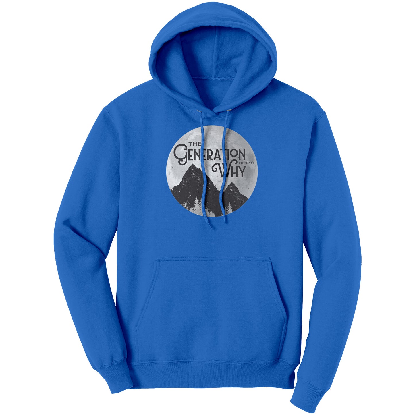 Moon Logo Pullover Hoodie