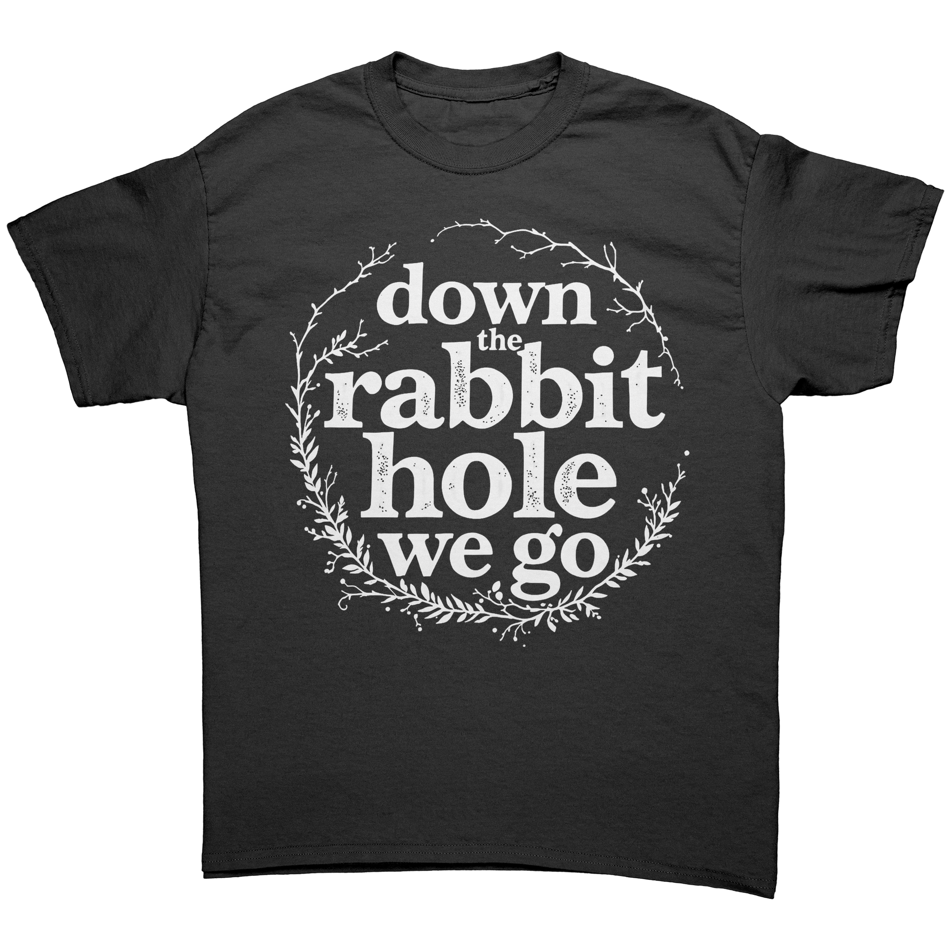 Down_the_Rabbit_Hole_Unisex_Tshirt_Black_Front_Mockup.png_15373667