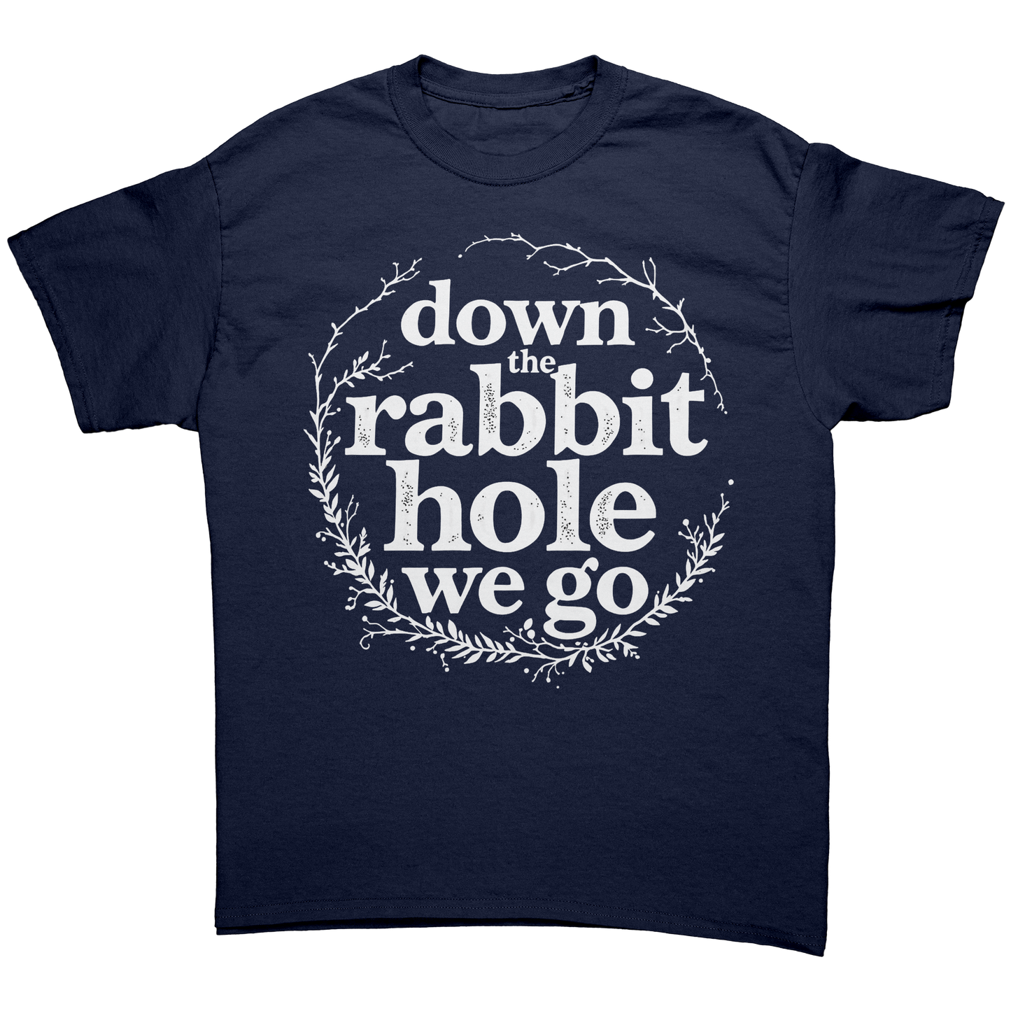 Down_the_Rabbit_Hole_Unisex_Tshirt_Navy_Front_Mockup.png_15373671