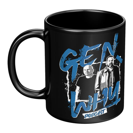 Gen Why Black 11oz Mug