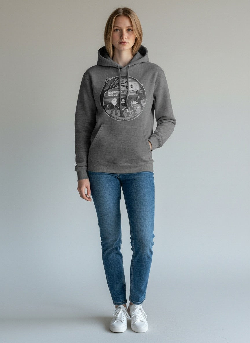 Limited Olde Timey Werewolf Pull Over Hoodie