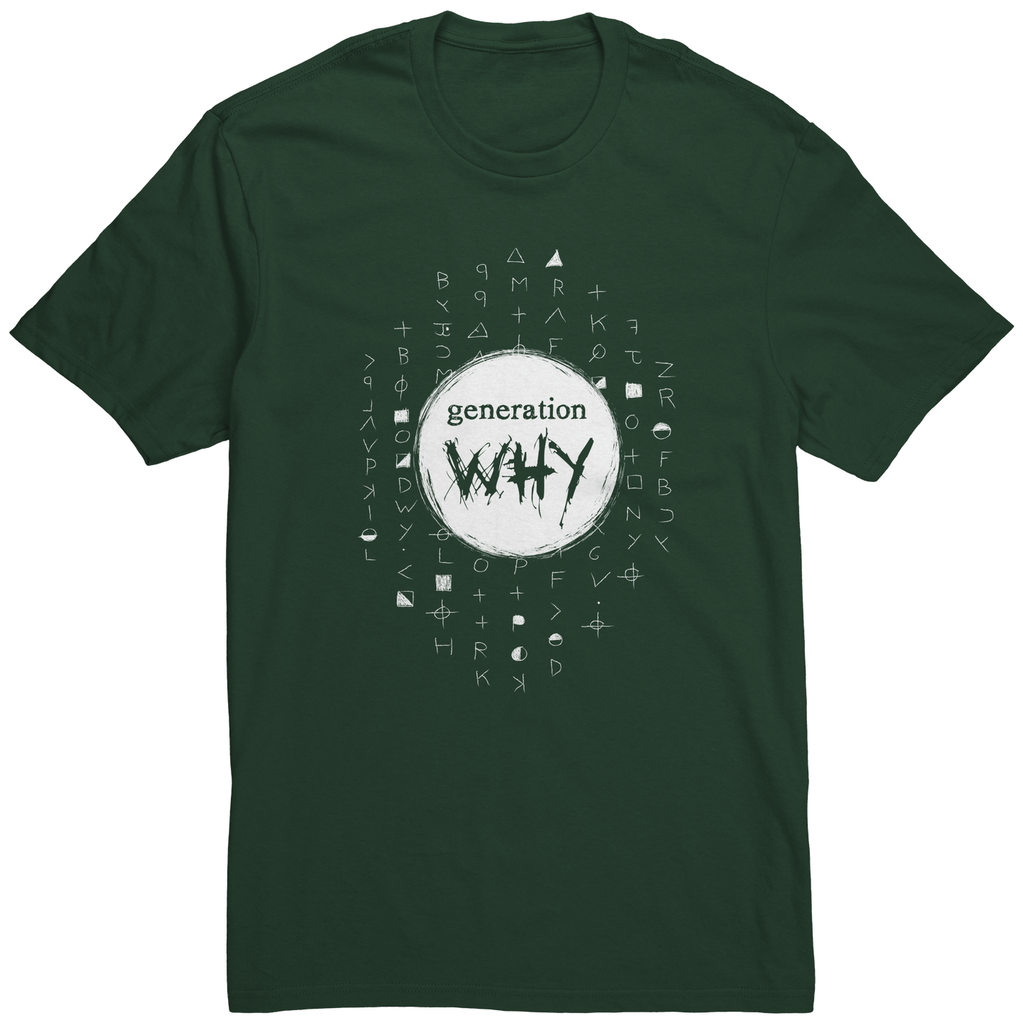 Zodiac_Unisex_T-shirt_Forest_Green_Mockup.png