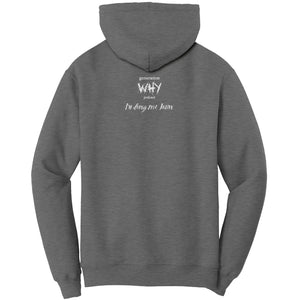 How You Doin' Pull Over Hoodie White