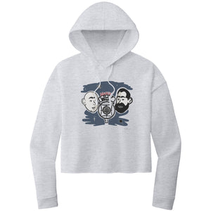 Retro Justin and Aaron Lightweight Cropped Hoodie