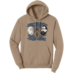 Retro Justin and Aaron Pullover Hoodie