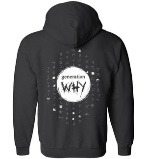 New Zodiac Design Zippered Hoodie Generation Why Podcast